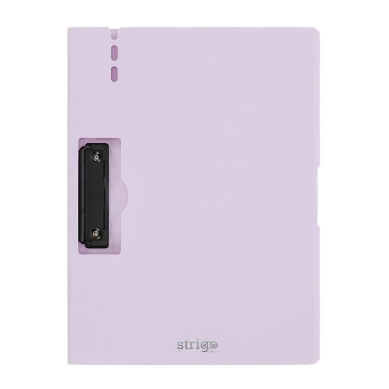 Strigo, deska z bocznym klipem, A4, liliowa, 1 szt.
