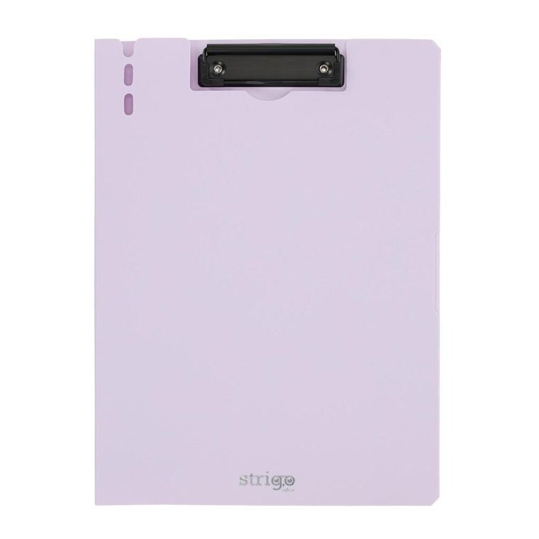 Strigo, deska z górnym klipem, A4, liliowa, 1 szt.
