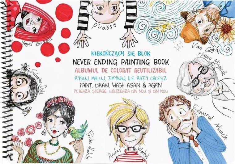 Strigo, Funny Mat, blok poziomy, wymazywalny, malarze