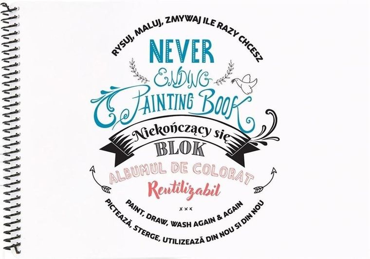 Strigo, Funny Mat, blok poziomy, wymazywalny, napisy