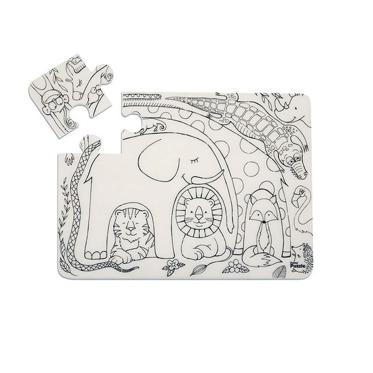 Strigo, Funny Mat, Cute Friends, puzzle do kolorowania