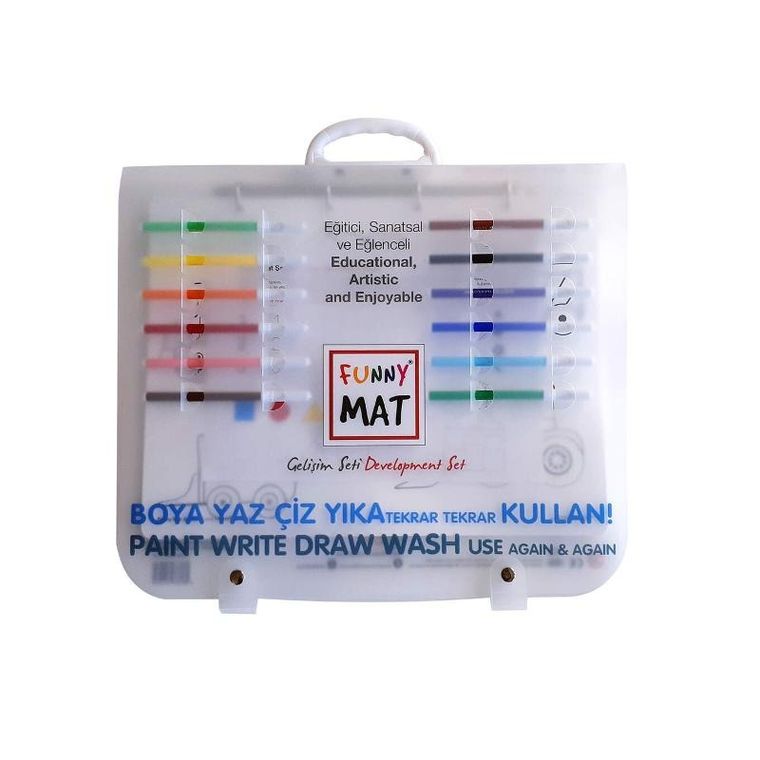 Strigo, Funny Mat, zestaw podróżny do malowania, mata, 38-45 cm