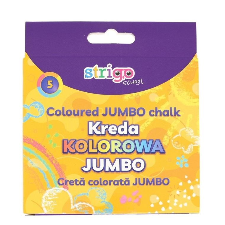 Strigo, Jumbo, kreda chodnikowa, 5 kolorów