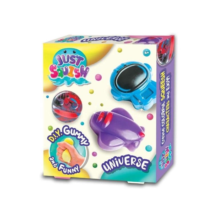 Strigo, Just Squish, zestaw do robienia żelowych figurek, Kosmos