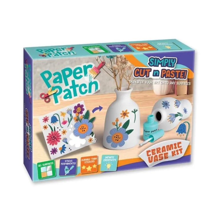 Strigo, Paper Patch, zestaw do decoupage, Ceramiczny wazon