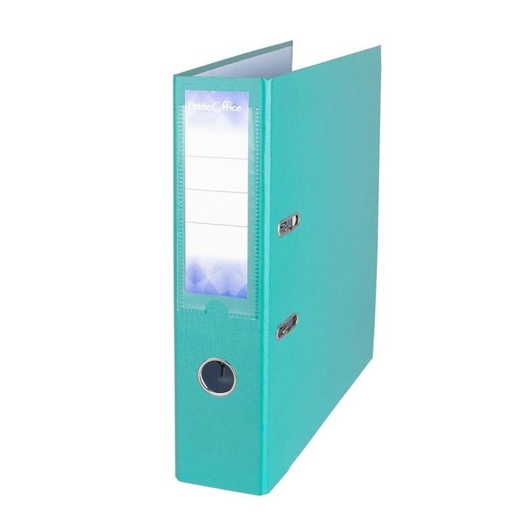 Strigo, Petite Office, segregator A4, turkusowy, 75 mm