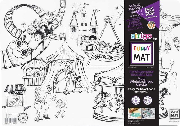 Strigo, podkładka na biurko, mata do malowania, Park Rozrywki