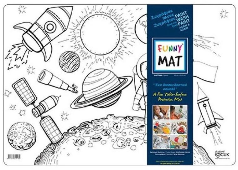 Strigo, podkładka na biurko, mata do malowania, Space