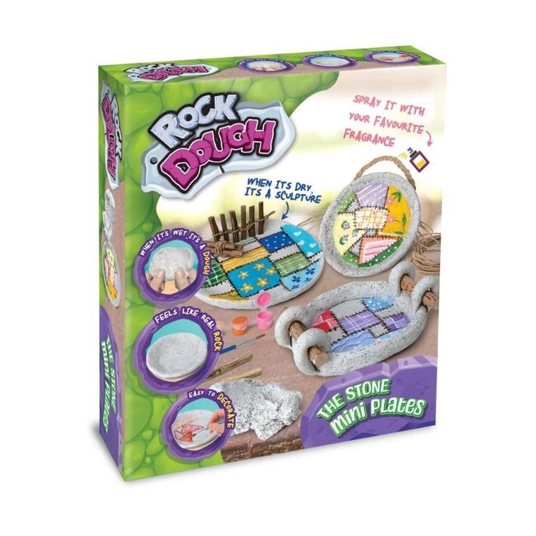 Strigo, Rock Dough, kamienny mini talerzyk, zestaw kreatywny
