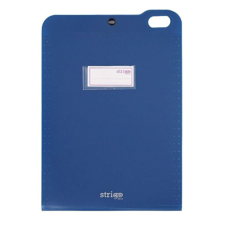 Strigo, teczka A4 z 5 przekładkami, granatowy, 1 szt.