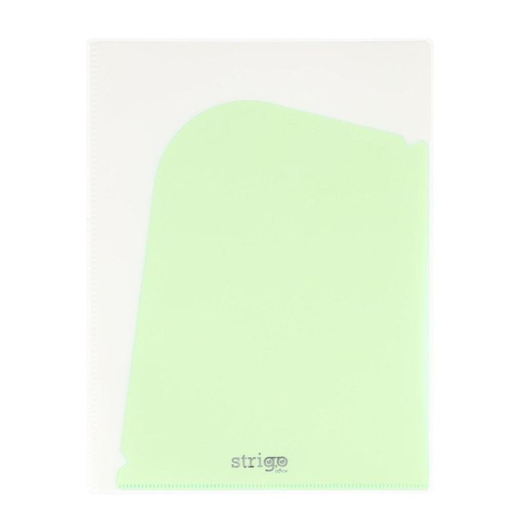 Strigo, teczka z 6 kieszeniami, A4, miętowy, 1 szt.