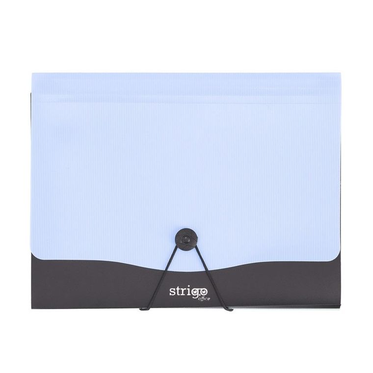 Strigo, Vfile, teczka z 13 przekładkami, A4, błękitna, 1 szt.