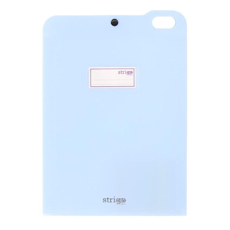 Strigo, Vfile, teczka z 5 przekładkami, A4, błękitna, 1 szt.