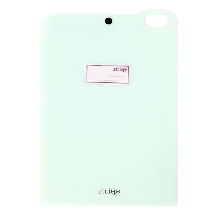 Strigo, Vfile, teczka z 5 przekładkami, A4, miętowa, 1 szt.