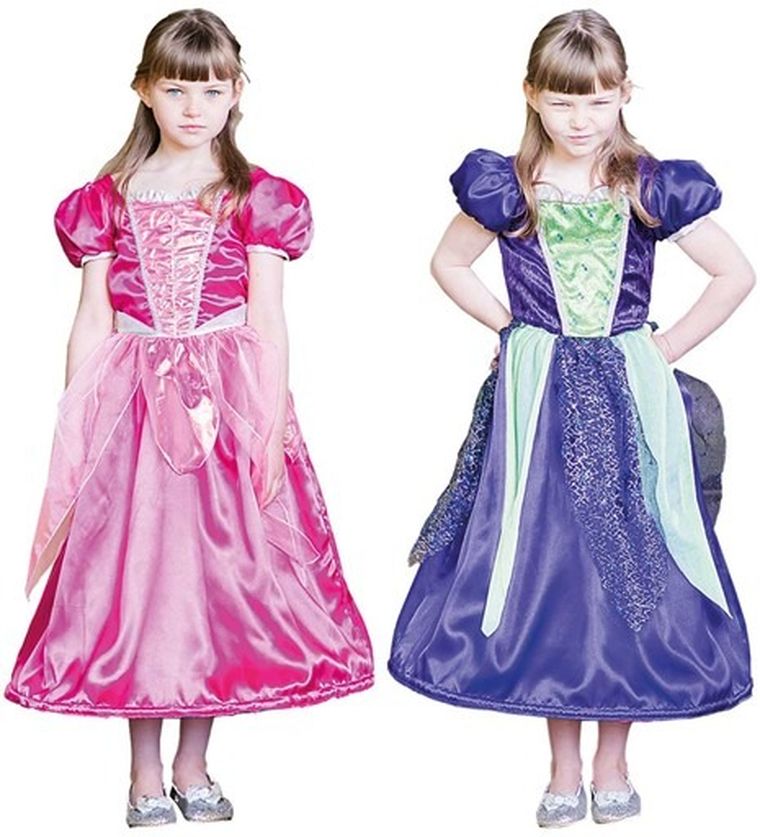 Strój dla dzieci, księżniczka 2w1, rozmiar 122/128