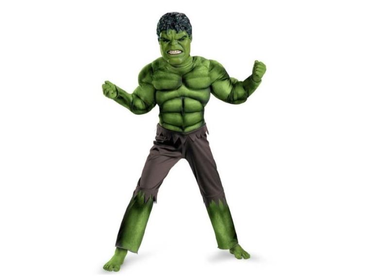 Strój, Hulk, rozmiar 122/128