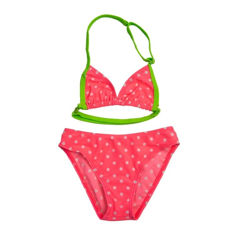 Strój kąpielowy dziewczęcy dwuczęściowy, różowy, Mariss