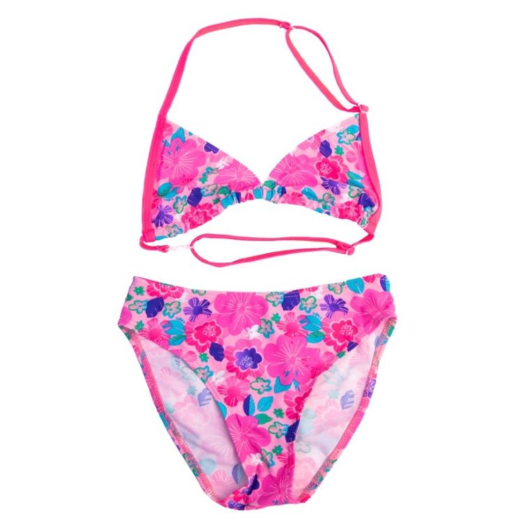 Strój kąpielowy dziewczęcy dwuczęściowy, różowy, Mariss