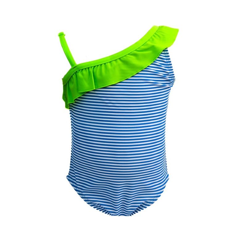 Strój kąpielowy dziewczęcy jednoczęściowy, niebieski, Mariss