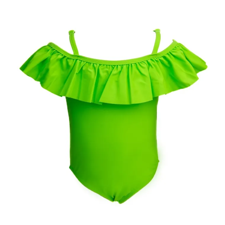 Strój kąpielowy dziewczęcy jednoczęściowy, zielony, Mariss
