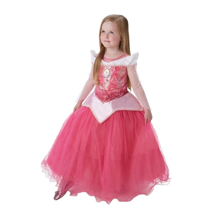 Strój, królewna, rozmiar 128