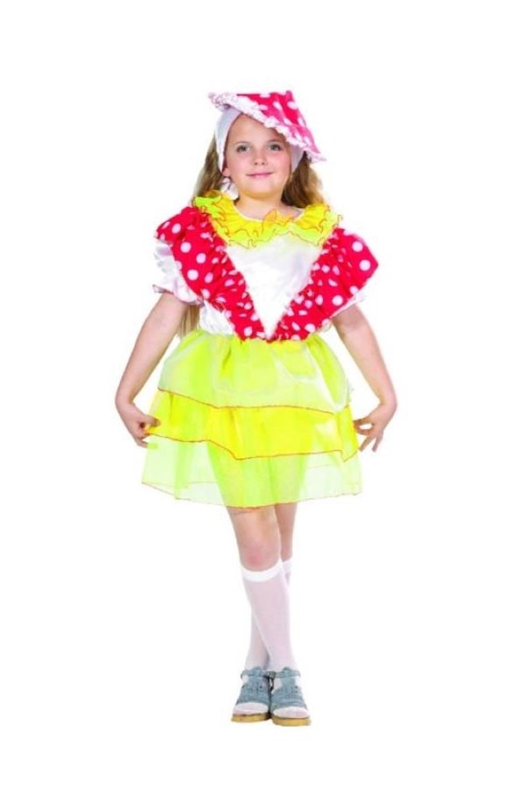 Strój, muchomorek, rozmiar 122/128