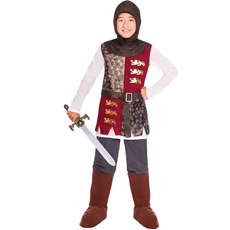 Strój, rycerz z mieczem, rozmiar 146/152