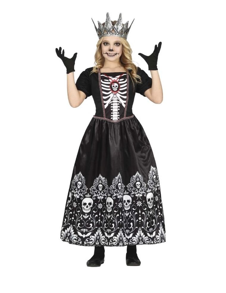 Strój Szkieleta, Halloween, sukienka