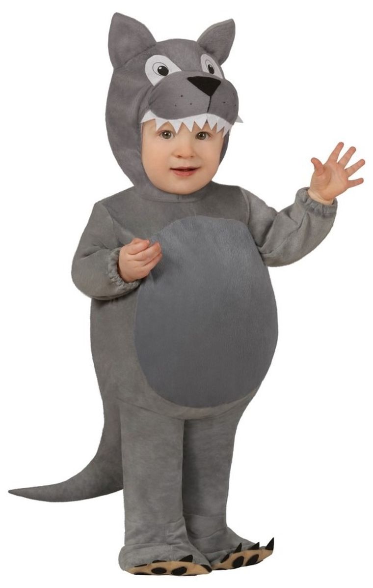 Strój, Wilk, kombinezon, rozmiar 86/92