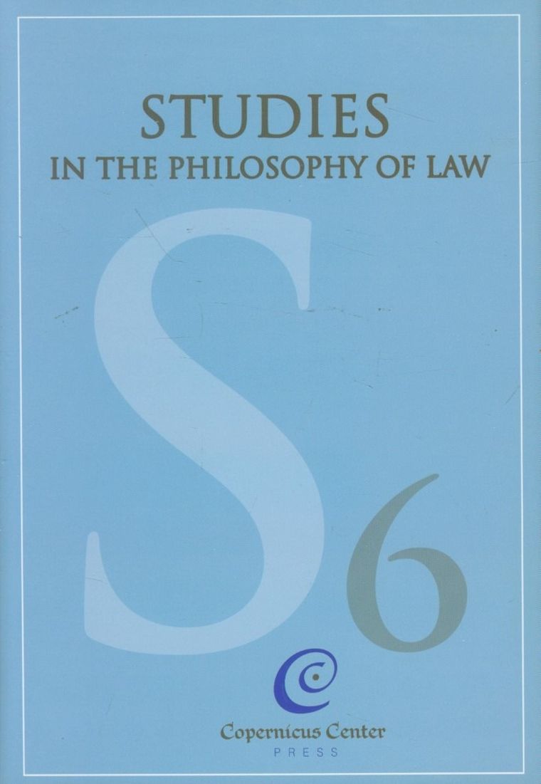 Studies in the Philosophy of Law. Vol. 6