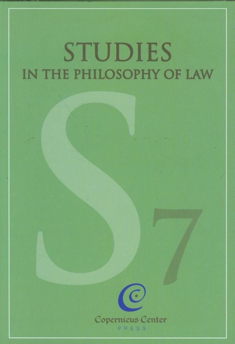 Studies in the philosophy of law. Vol. 7
