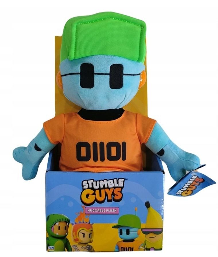 Stumble Guys, Robot Guy, maskotka, 30 cm