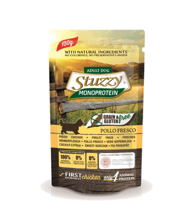 Stuzzy, karma dla psów, kurczak, 150 g