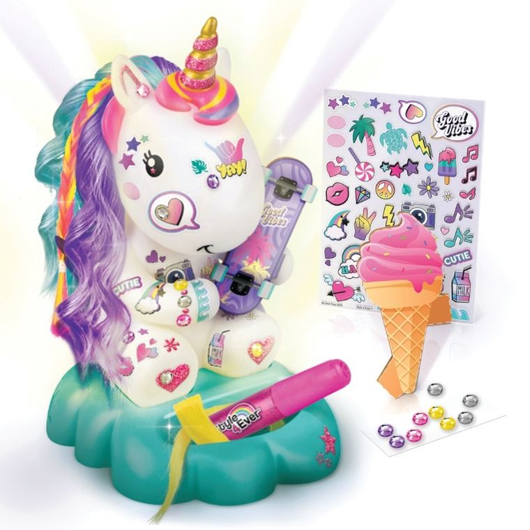 Style4Ever, Jednorożec, lampka do ozdabiania, zestaw kreatywny