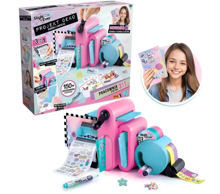 Style4Ever, Projekt Deko, Pracownia 3w1, zestaw kreatywny