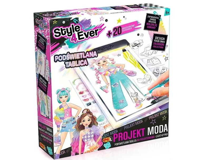 Style4Ever, Projekt Moda, podświetlana tablica do projektowania