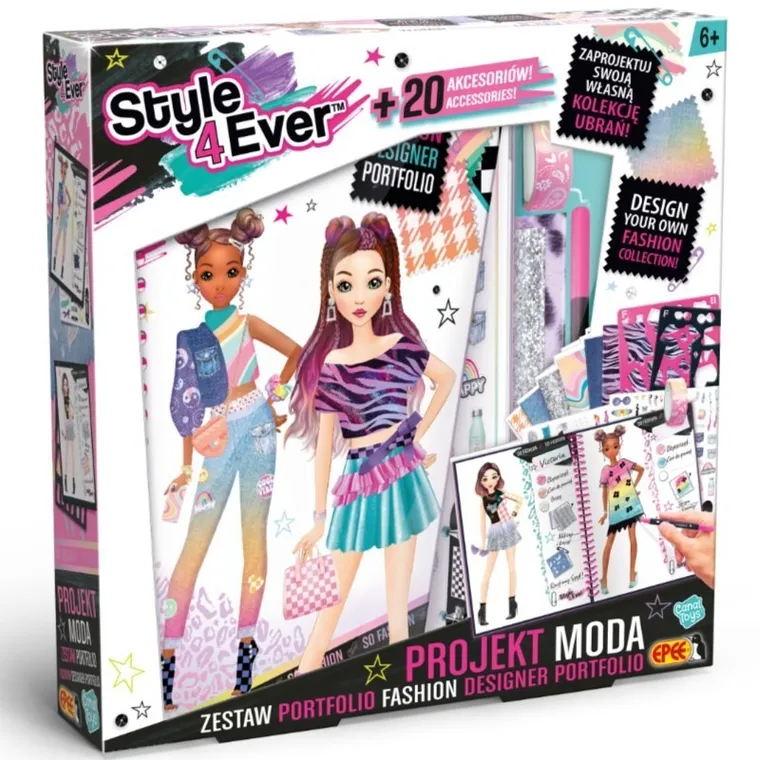 Style4Ever, Projekt Moda, Portfolio, zestaw kreatywny