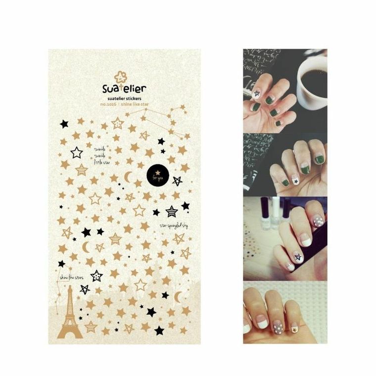 Suatelier, naklejki, gwiazdy