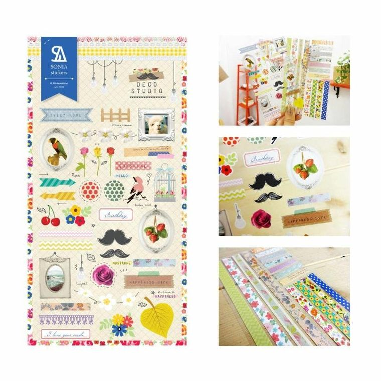 Suatelier, naklejki, klasyka