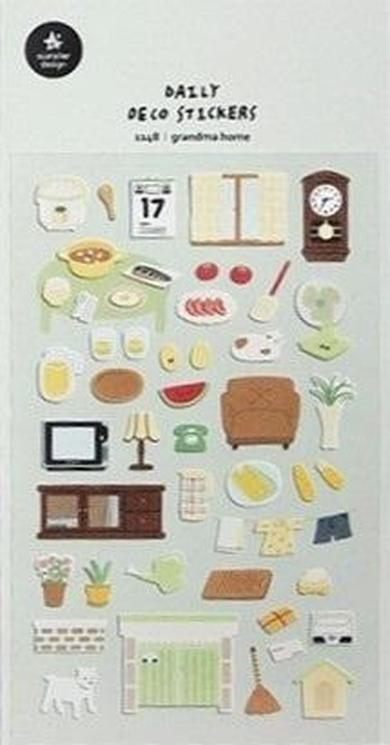 Suatelier, naklejki ozdobne, U Babci