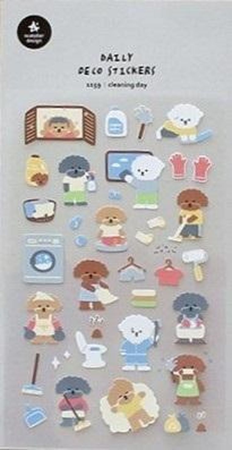 Suatelier, naklejki ozdobne, Wielkie porządki