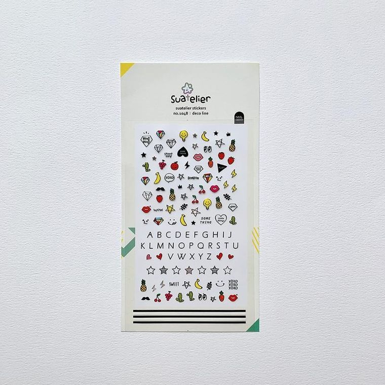 Suatelier, naklejki, symbole