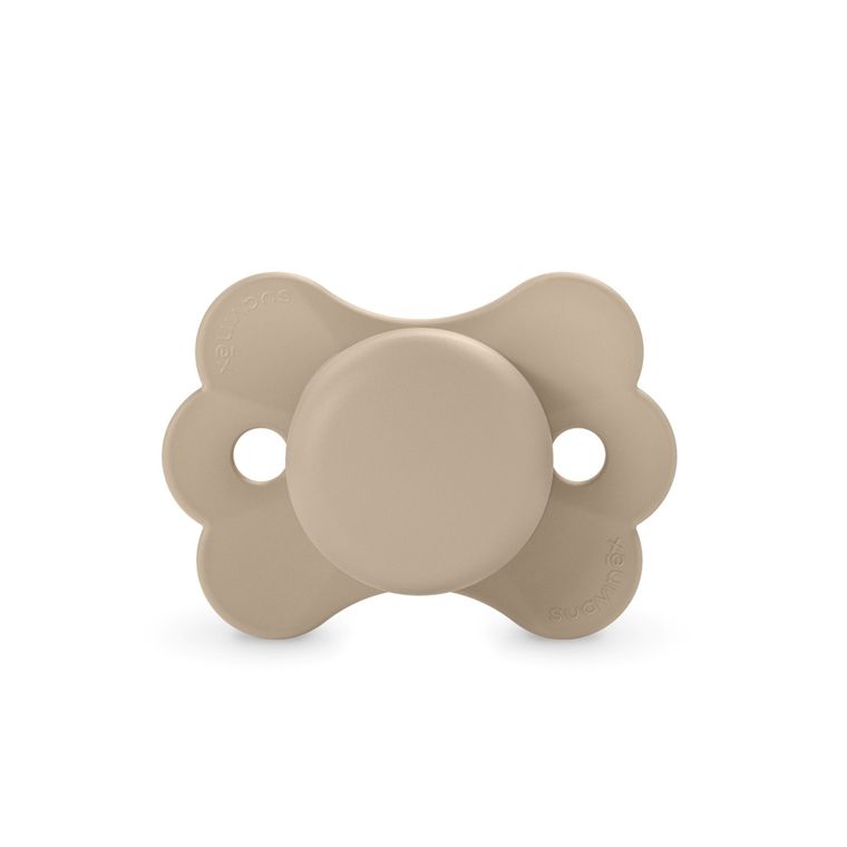 Suavinex, Motylek, SX Pro, smoczek fizjologiczny, silikonowy, beżowy, 6-18m