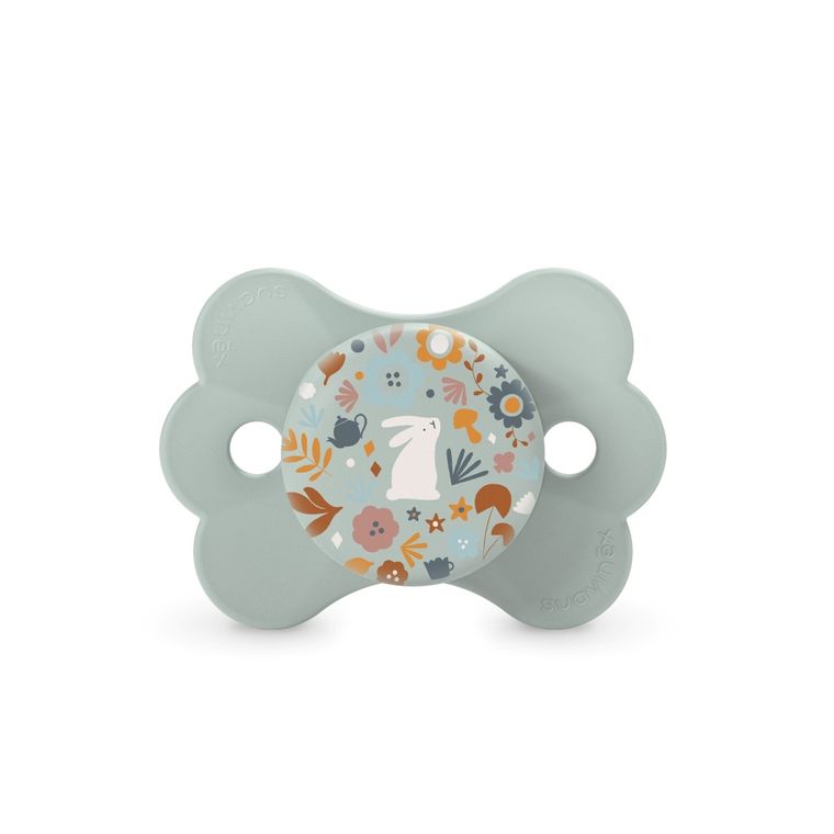 Suavinex, Motylek, SX Pro, smoczek fizjologiczny, silikonowy, niebieski, 6-18m