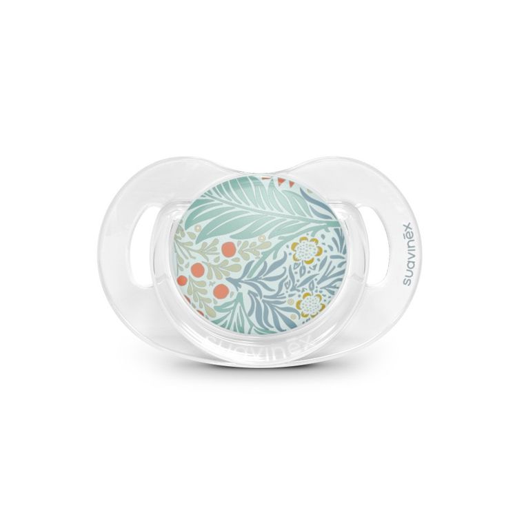 Suavinex, SX Pro, Poetry, smoczek fizjologiczny, silikonowy, niebieski, 18 m+