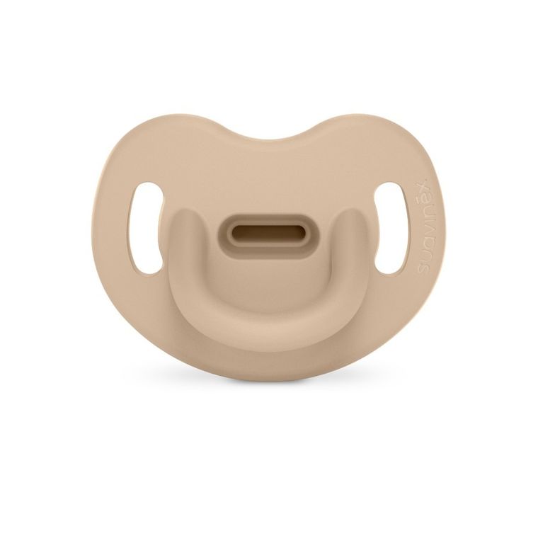 Suavinex, SX Pro, smoczek anatomiczny, silikonowy, beżowy, 6-18m