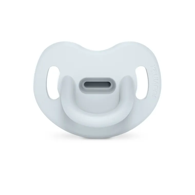 Suavinex, SX Pro, smoczek anatomiczny, silikonowy, jasnoniebieski, 0-6m