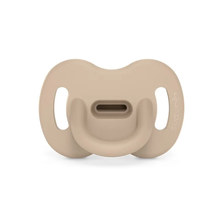 Suavinex, SX Pro, smoczek fizjologiczny, silikonowy, beżowy, 6-18 m