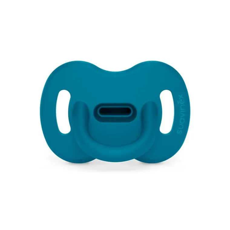 Suavinex, SX Pro, smoczek fizjologiczny, silikonowy, ciemnoniebieski, 0-6 m