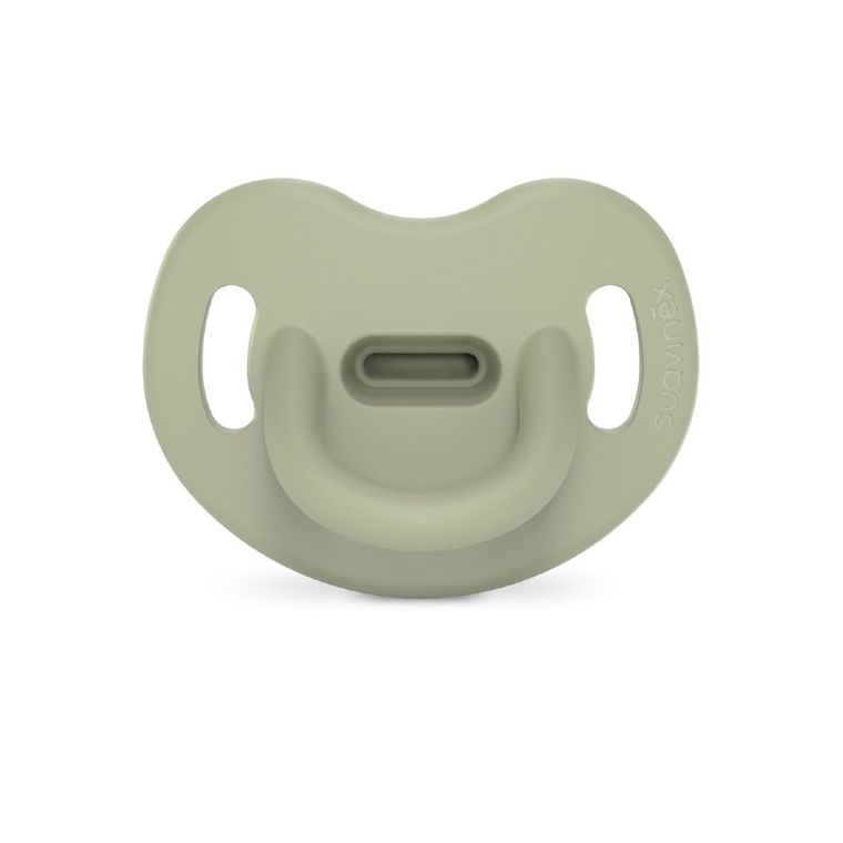 Suavinex, SX Pro, smoczek silikonowy, anatomiczny, zielony, 6-18m